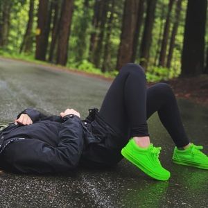 🍀 Neon / Lime Green Vans 🍀